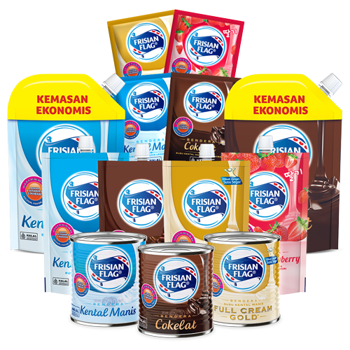Hidangan Semakin Nikmat dengan Susu Kental Manis Frisian Flag